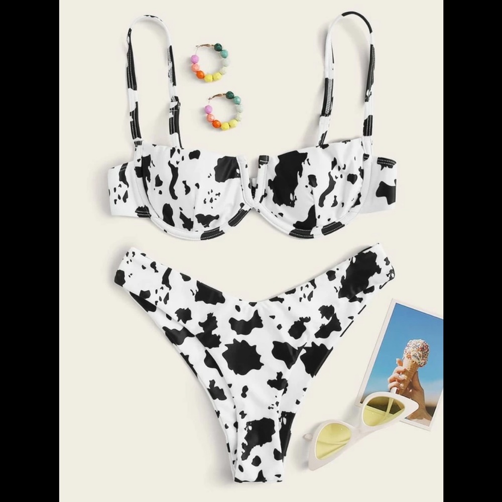 COW PRINT BIKINI